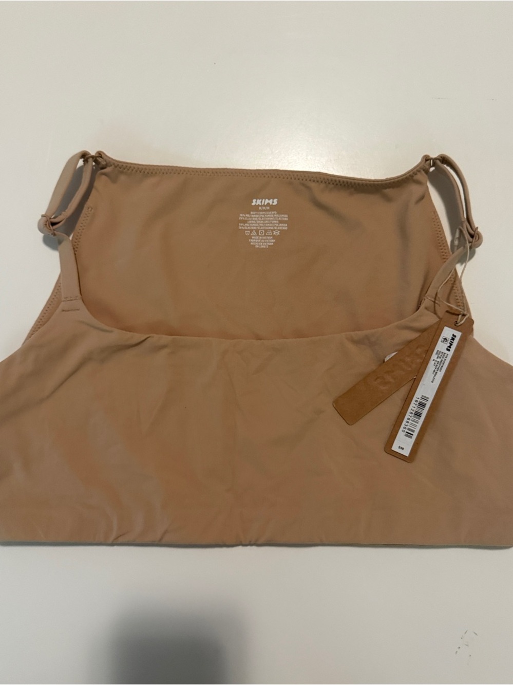 SKIMS Tank Bralette - Beige Tan